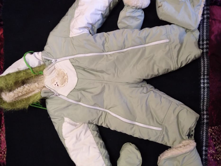 Комбинезон детский на овчине