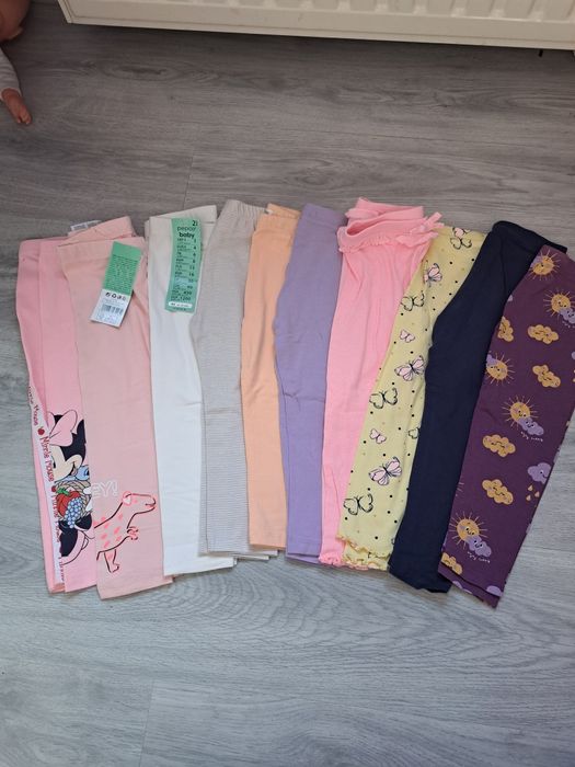 Legginsy leginsy 10sztuk rozmiar 98 Nowe