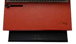 Máquina de furos retângular para argola meia cana