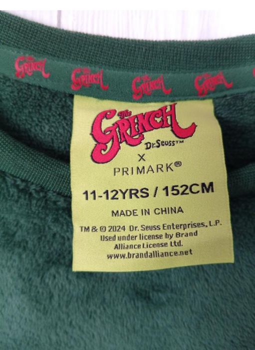 Тепла плюшева піжама  Grinch