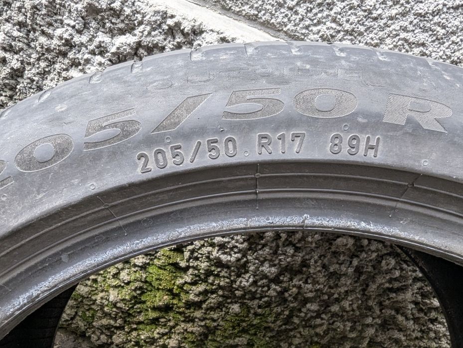 Резина 205/50/17 Michelin,Pirelli.лето