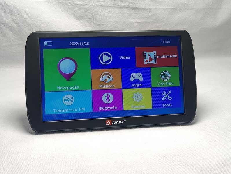 GPS Profissional para camião ecrã 9 Polegadas GPS Pesados Bluetooth