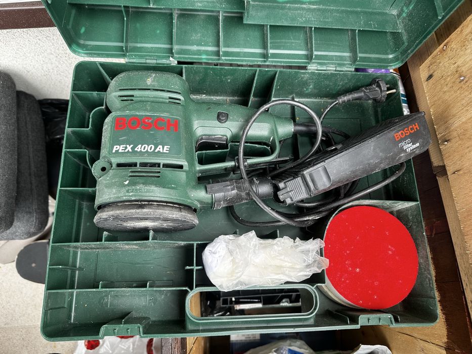 Szlifierka oscylacyjna BOSCH PEX 400 AE