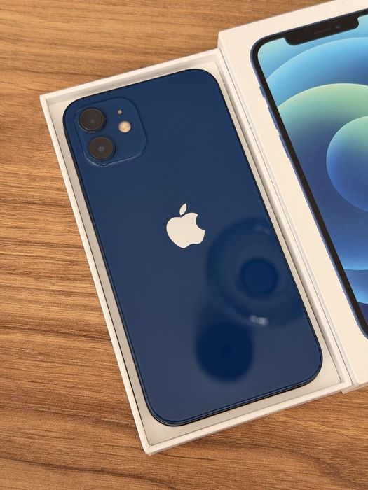 iPhone 12 Niebieski Ładny stan, z pudełkiem, kondycja 95%