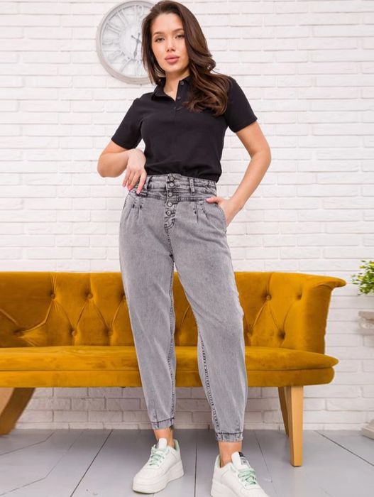 Джинси сірі жіночі