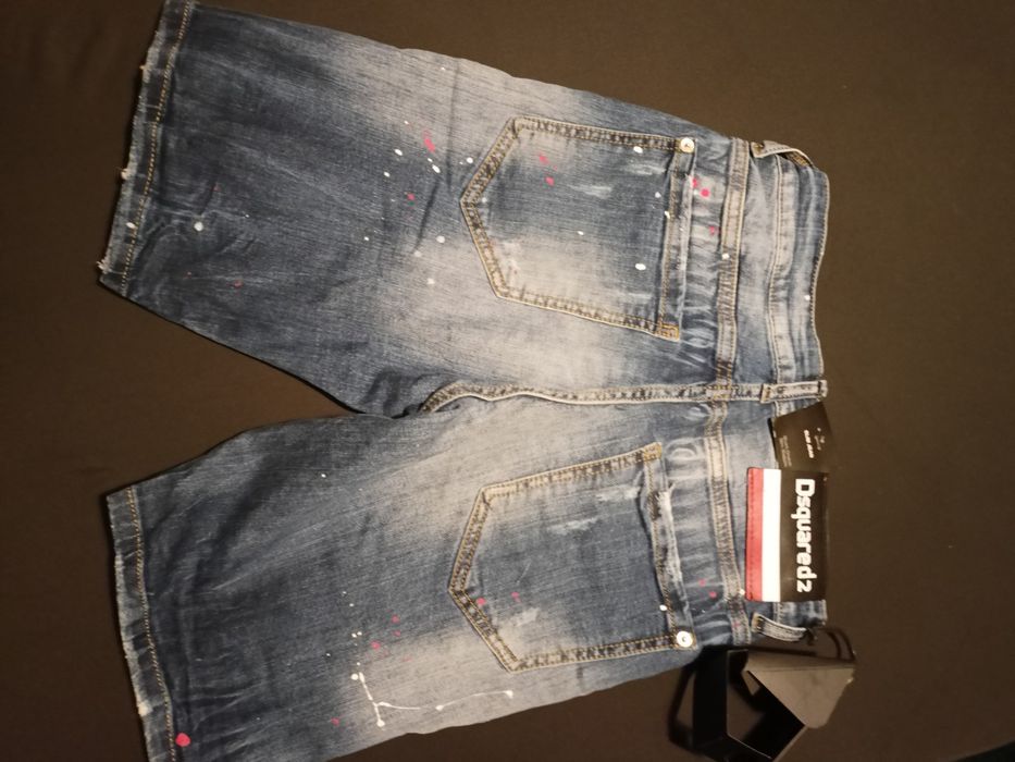 Dsquared2 short crotch alim bottom slim jeans