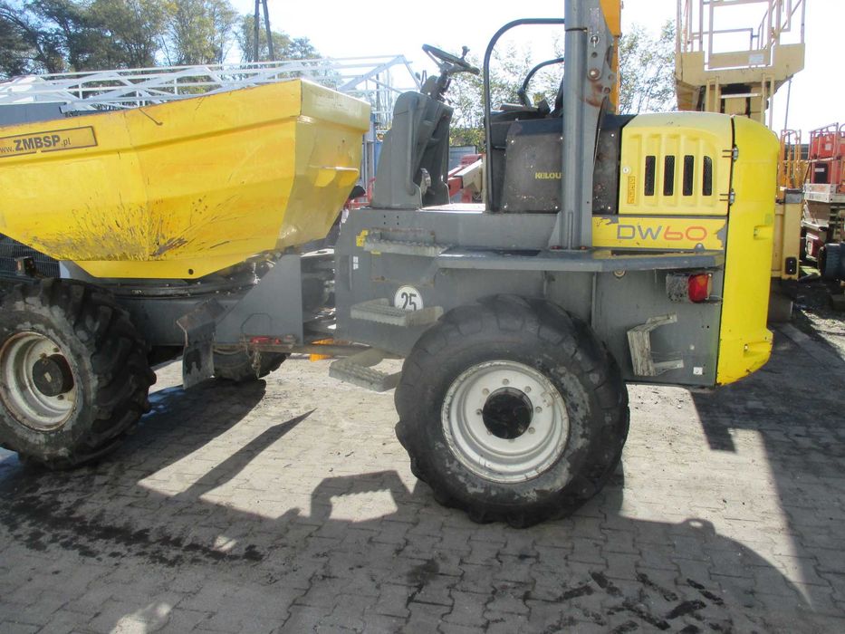 Wozidło kołowe Wacker Neuson DW60 6t ausa obrotowe
