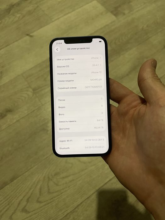 iPhone 12(64GB)100%neverlock айфон 12
