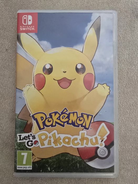 Jogo Nintendo Switch - Pokémon: Let's Go, Pikachu! (Completo / Impecável)