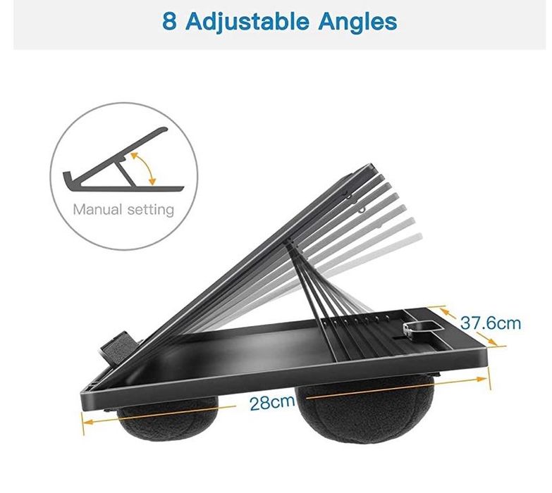 Podstawka, stojak pod laptop z poduszką