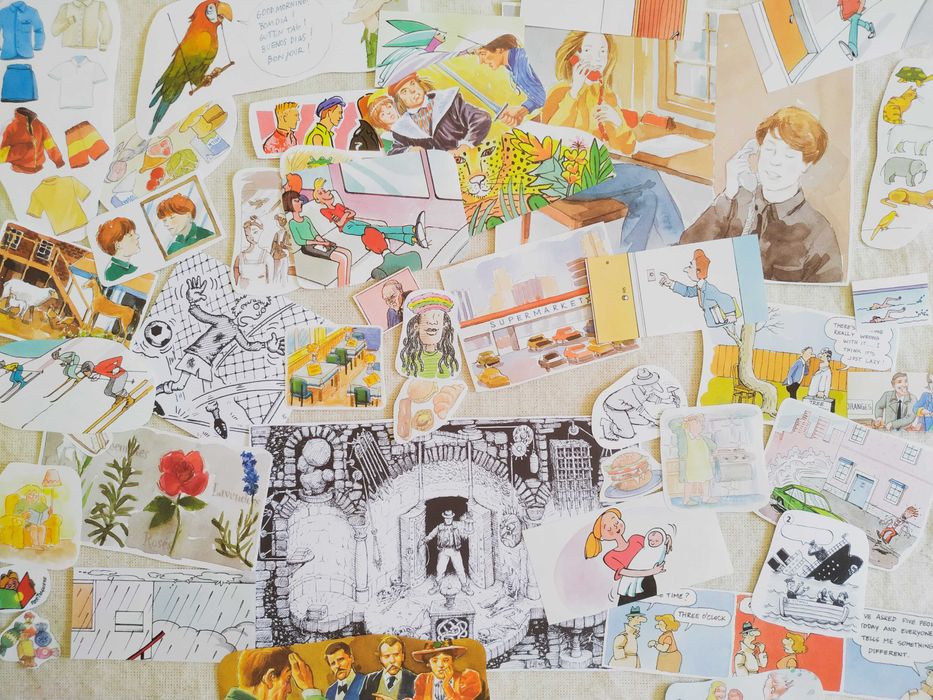 Pack de Ilustrações Para Diários, Colagens, Bullet Journals, Scrapbook