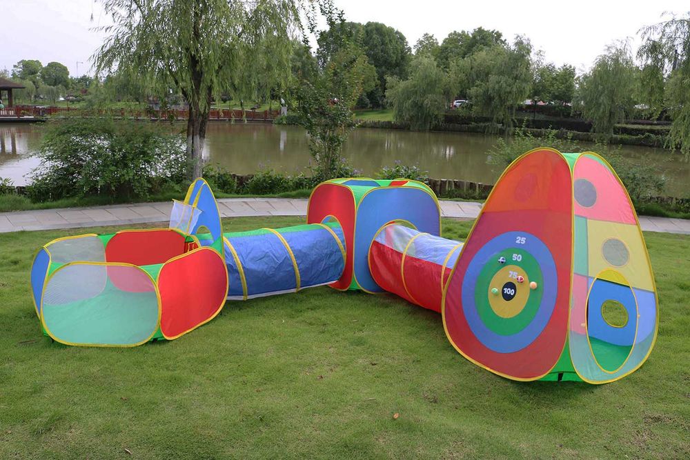 Ogromny Zestaw Namiotów Dla Dzieci XXXL 5w1 Super Zabawka OKAZJA !