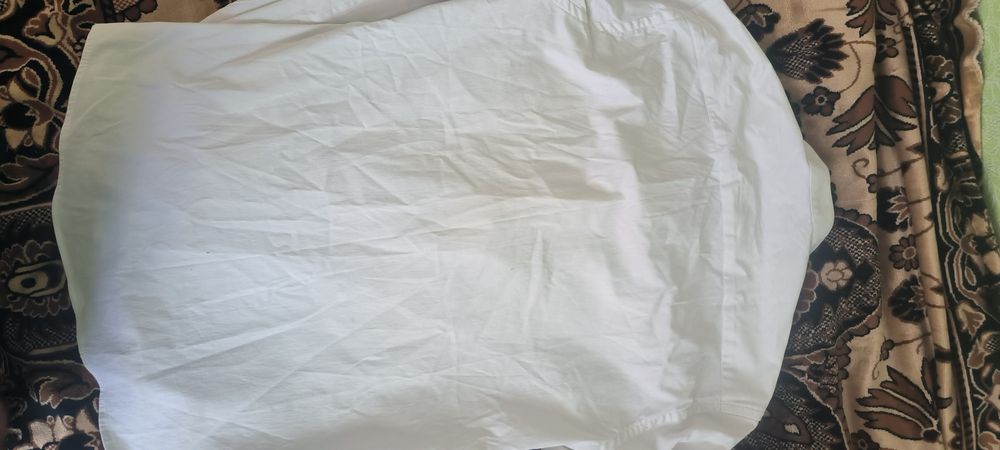 Рубашка на закльопках без коміра