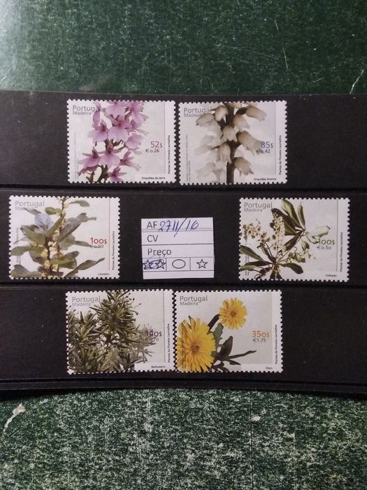 2000 Plantas Da Floresta Laurissilva Da Madeira MNH **