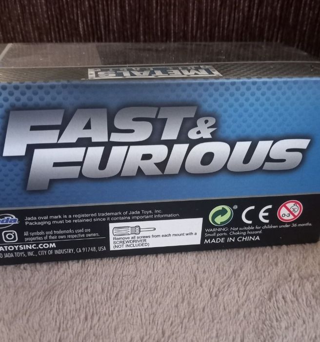 Dodge charger r/t fast furious escala 1:32