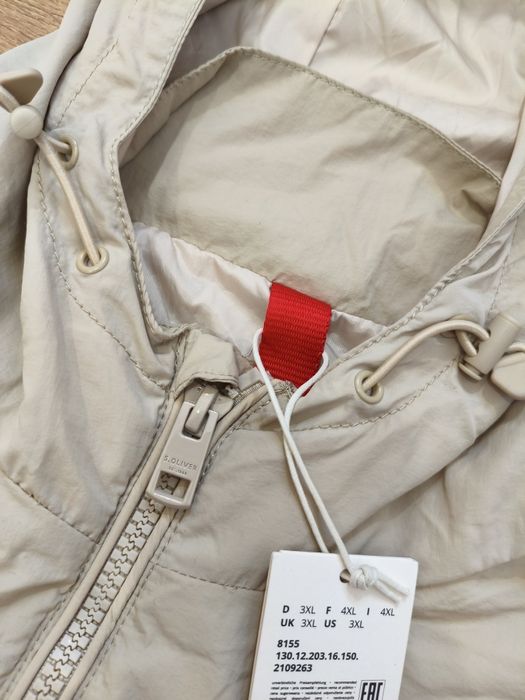 Kurtka s.Olvier Anorak męska lekka wiatrówka jasna 2XL