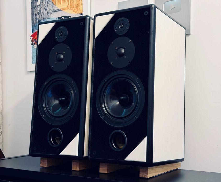 Напольная акустика на Audax HD13D34 — 34мм купол BBC-школы, Made in France | 9 из 10, приехали из Германии