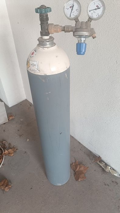 Celindro de oxigénio vazio