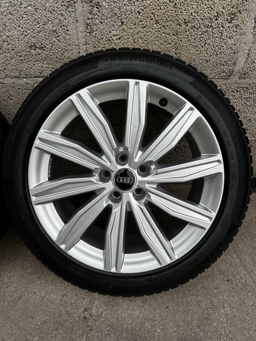 Oryginalne Koła Zimowe R19 5x112 Audi 4K0 A6 C8 C7 S6 Opony 245/45/19