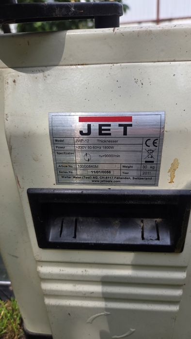 рейсмусовый станок JET JWP-12