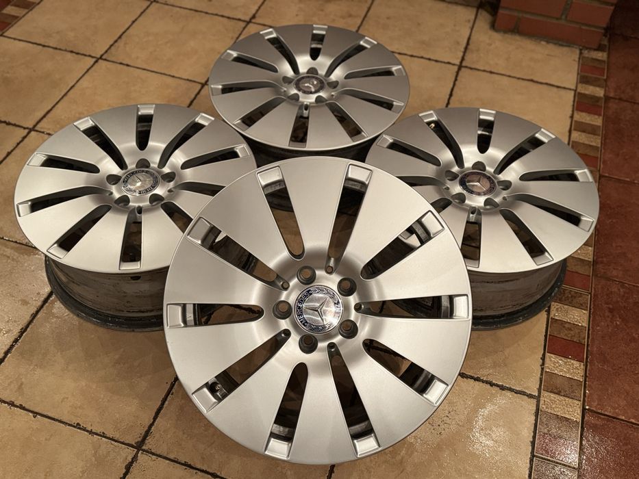 Диски кованные R17 5x112 оригинальные  Mercedes W205  VW Skoda Audi