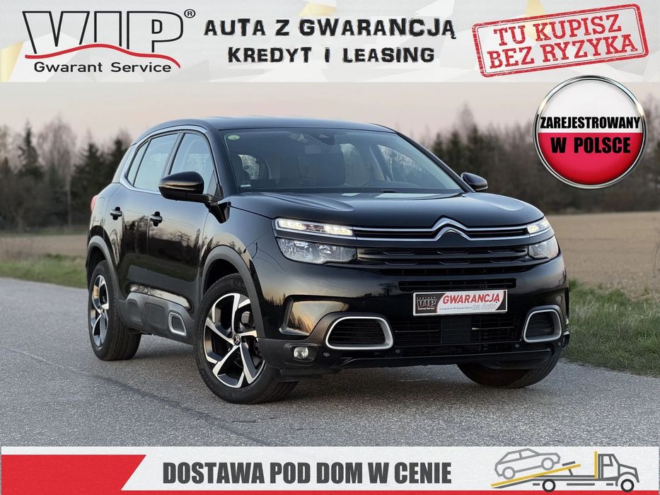 Citroën C5 Aircross ledy NAVI alu MANUAL / PISEMNA GWARANCJA w cenie / Transport / KREDYT