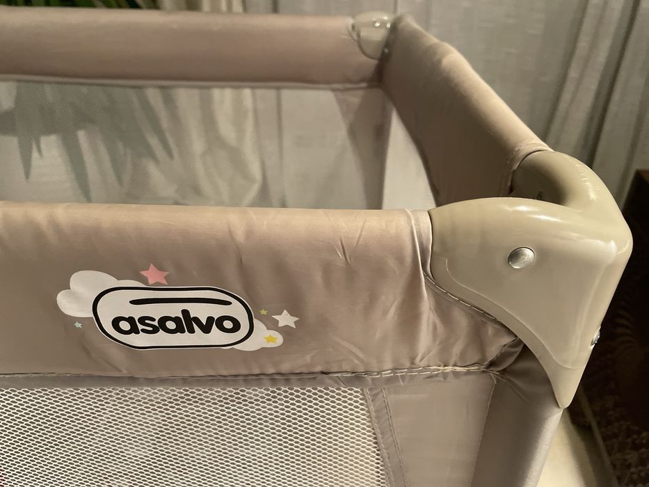 Cama de viagem Asalvo COM colchão EXTRA e lençóis