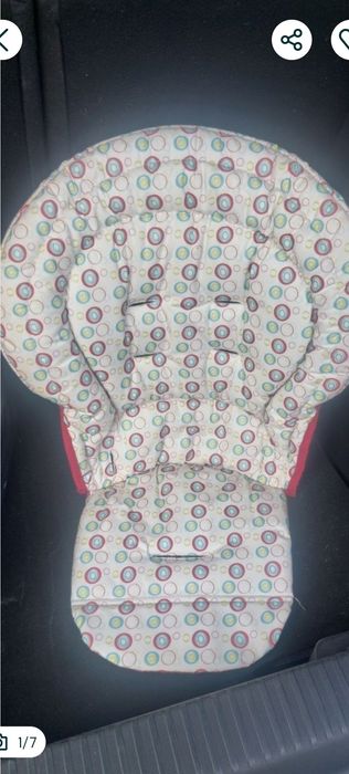 Forro Cadeira Refeiçao chicco Progress5 Relax Polly2 Start Usado