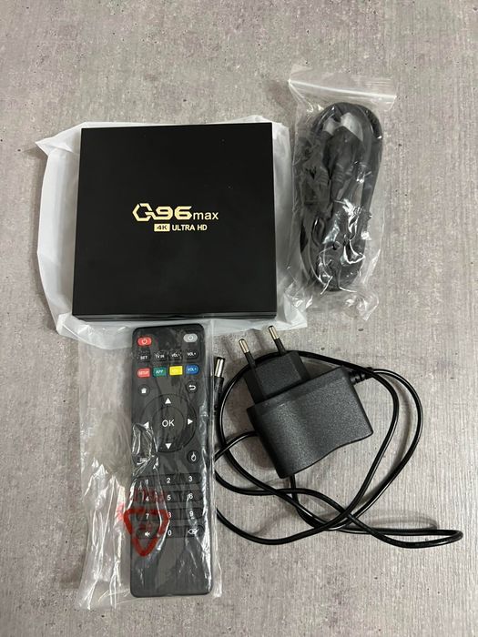 TV-приставка ТБ Q96 MAX HONGTOP Wi-Fi 4K Смарт ТБ, SmartTV