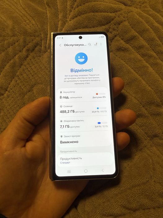Samsung fold 5 12/512gb