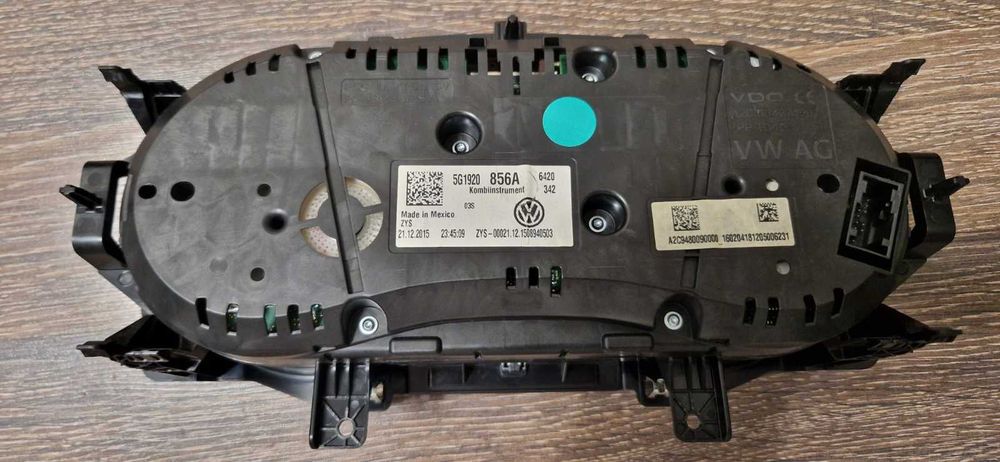 5g1920856A панель приборов/щиток приладів фольксваген гольф7 5GM857189