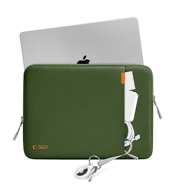 Tech-Protect Defender Laptop 13-14 Army Green