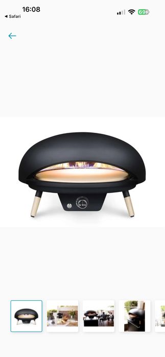 Piec + Biscotto do pizzy Le Feu gazowy obrotowy