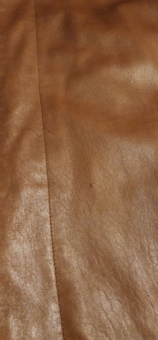 Trapper skórzana kurtka męska rozmiar XL wymiary na zdjęciach