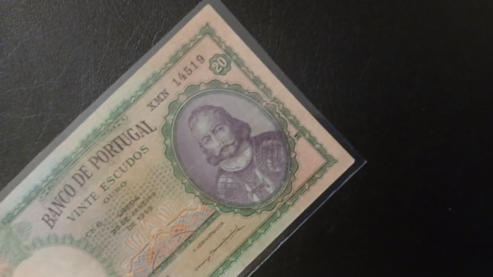 Nota de 20 Escudos de 1959