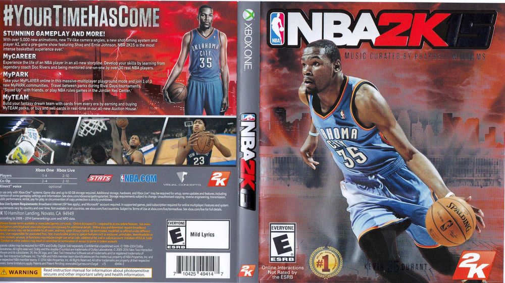 Nba 2k15 na konsole xbox one