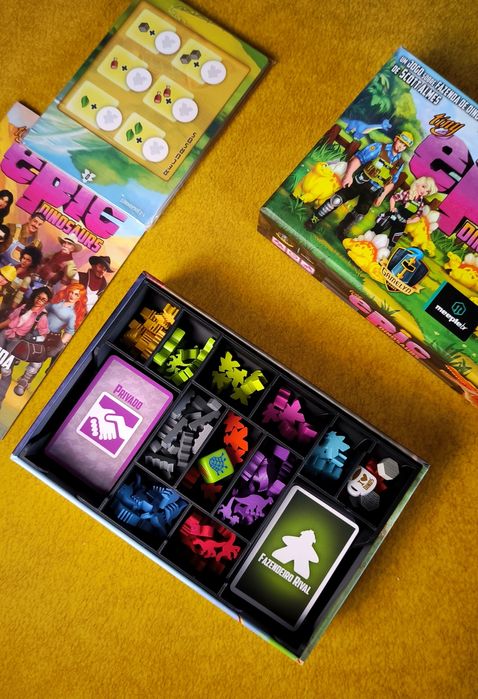 Tiny Epic Dinosaurs - Jogo de Tabuleiro, inclui Insert