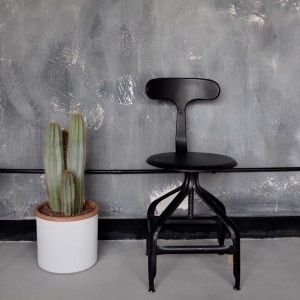 Krzesło vintage loftowe Nicolle Francja 1933