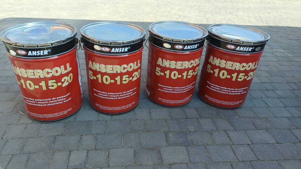 Клей каучуковий для підлоги та паркету Anser Ansercoll 5-10-15-20  23 kg