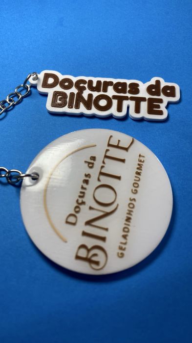 Porta chaves NFC com logo personalizado - perfeito para brindes