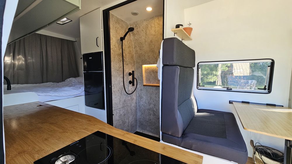 Wynajem kampera, kampervan Peugeot Boxer