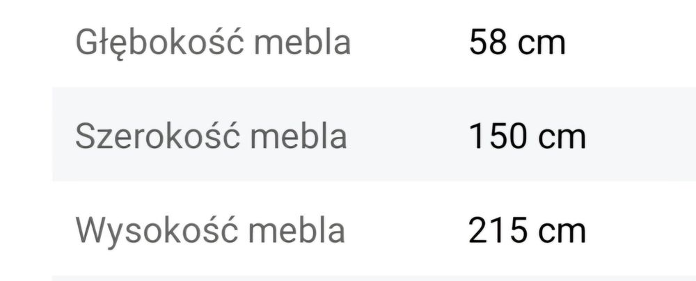 Szafa z lustrami