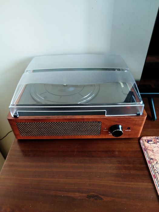 Gira-discos Mersoco M49 com Bluetooth e Colunas Integradas