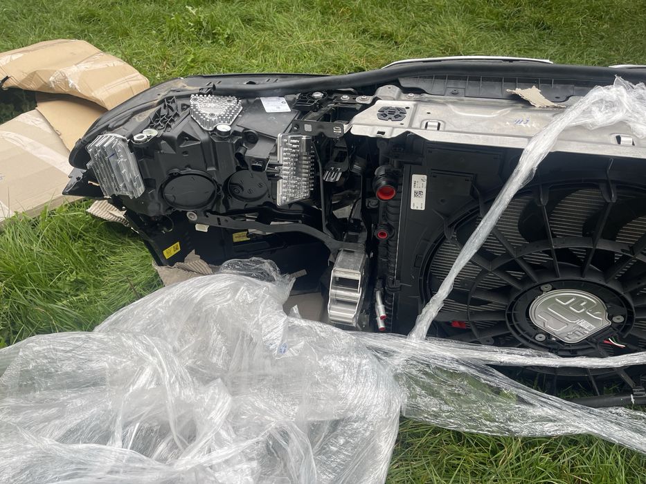 BMW X3 X4 G01 G02 фари лед оптика бампер M пак телевізор