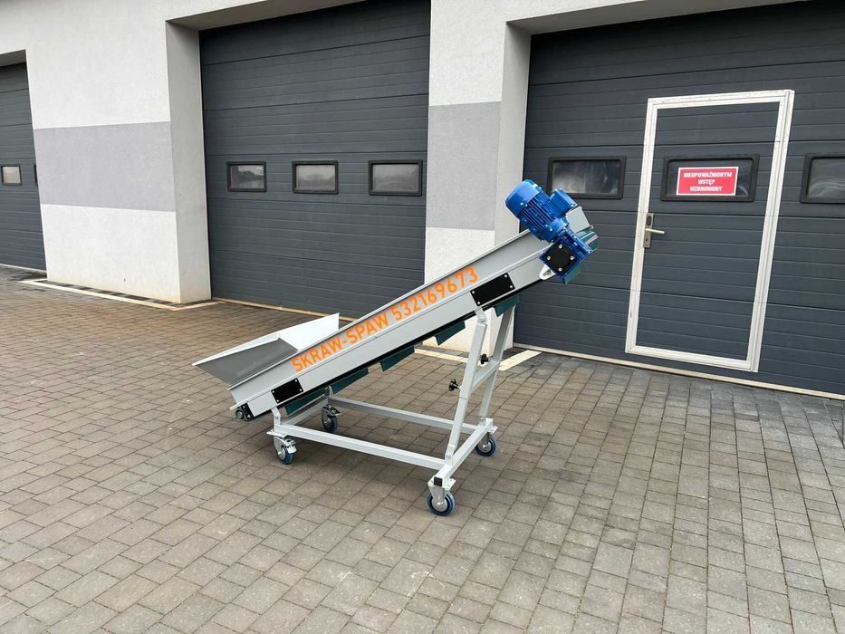 Przenośnik taśmowy podajnik tasmociąg taśma pvc