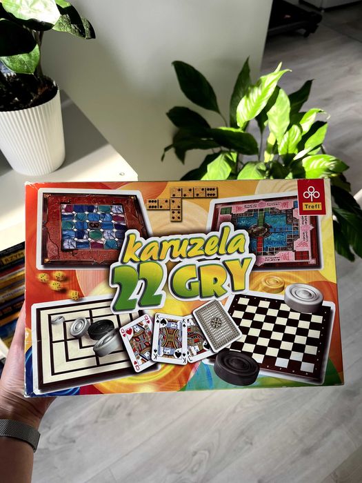 Zestaw 22 gier planszowych w 1