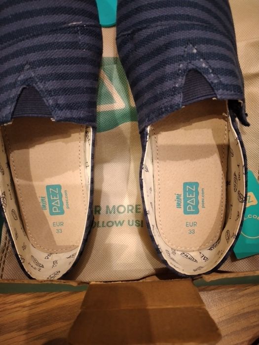 Espadryle buciki letnie rozmiar 33