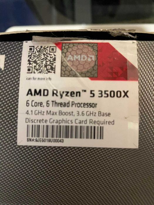 AMD Ryzen 5 3500x (tray)