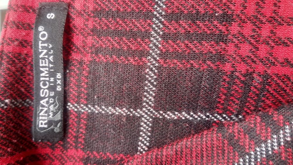 Vestido em xadrez