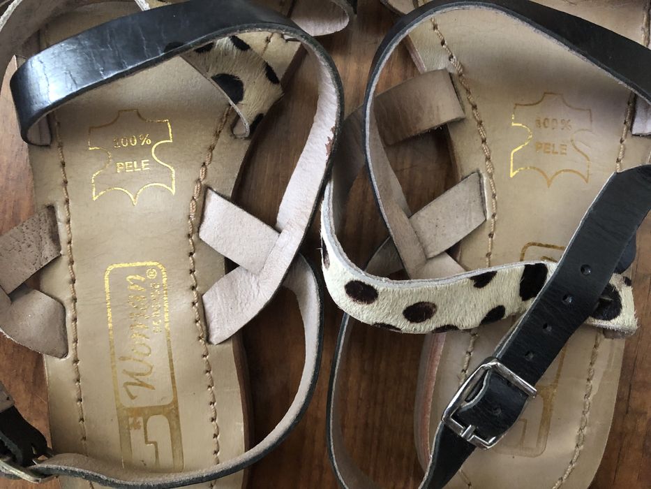 Sandalias pele 37